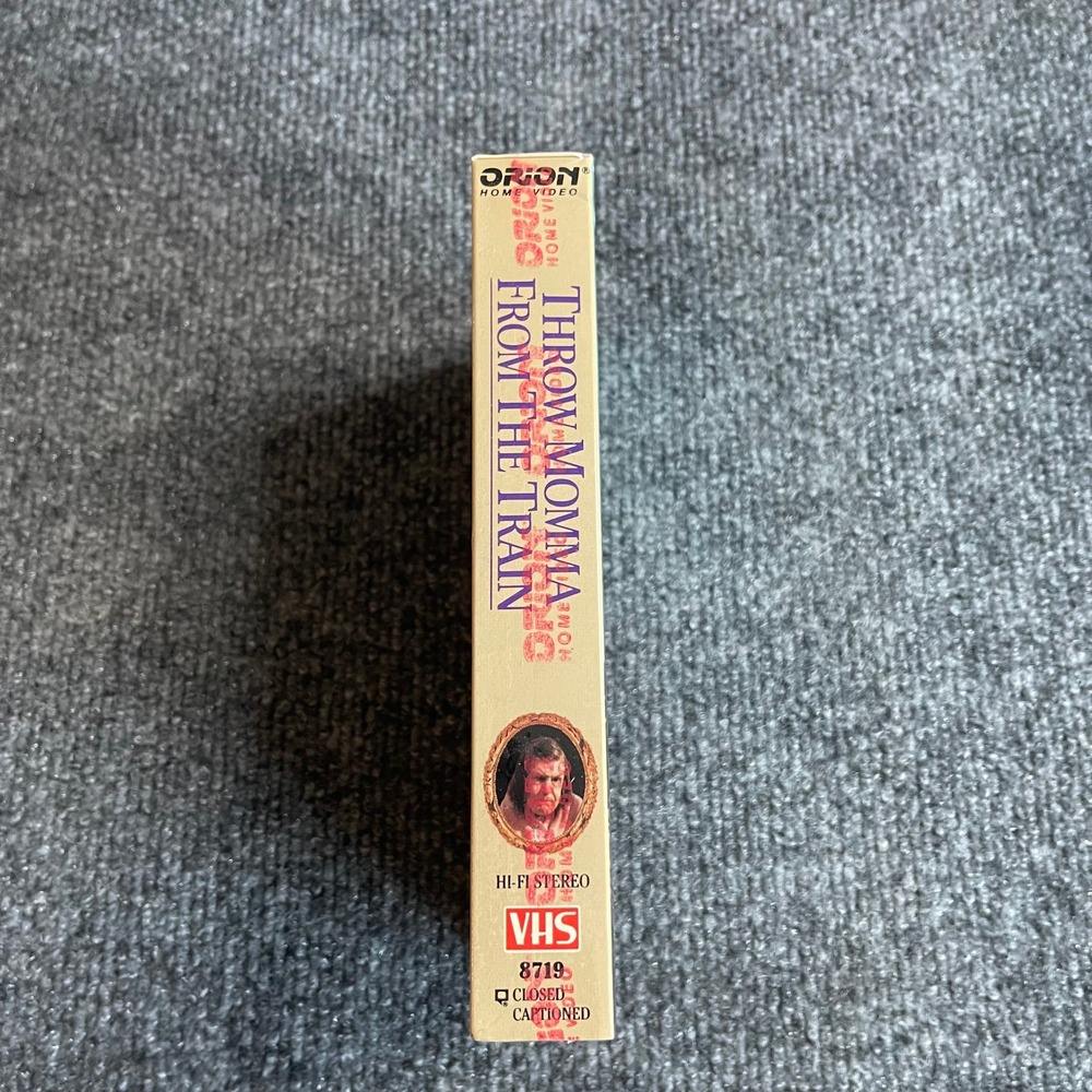 Throw Momma from the Train VHS 1987 Danny DeVito Billy Crystal Orion Sealed - Picture 4 of 7